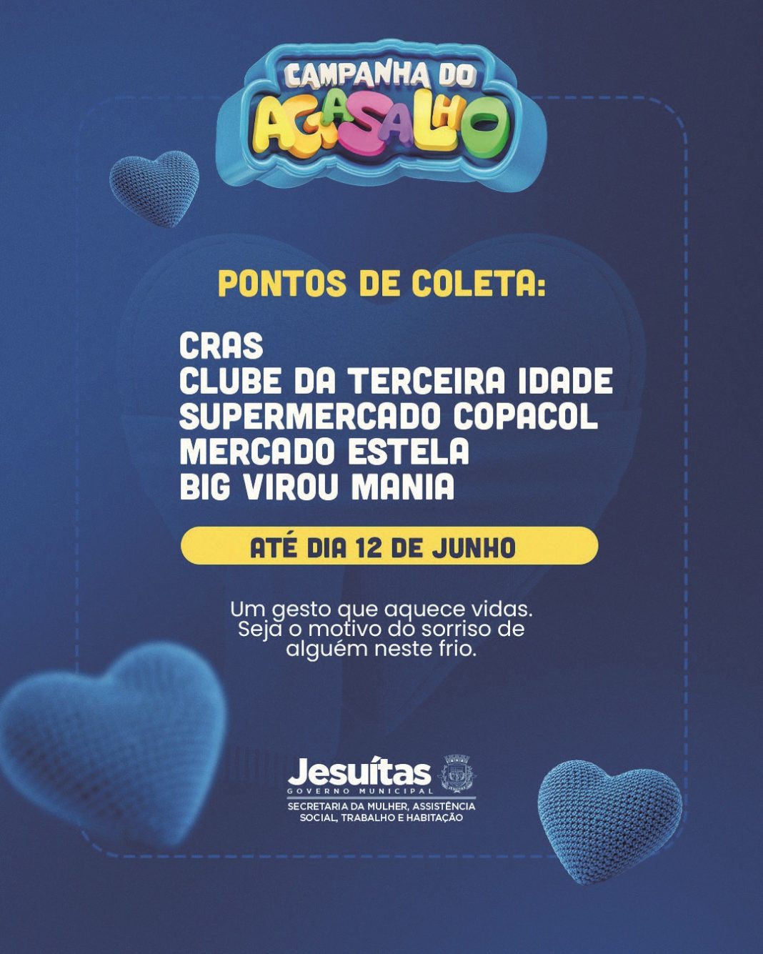 campanha do agasalho