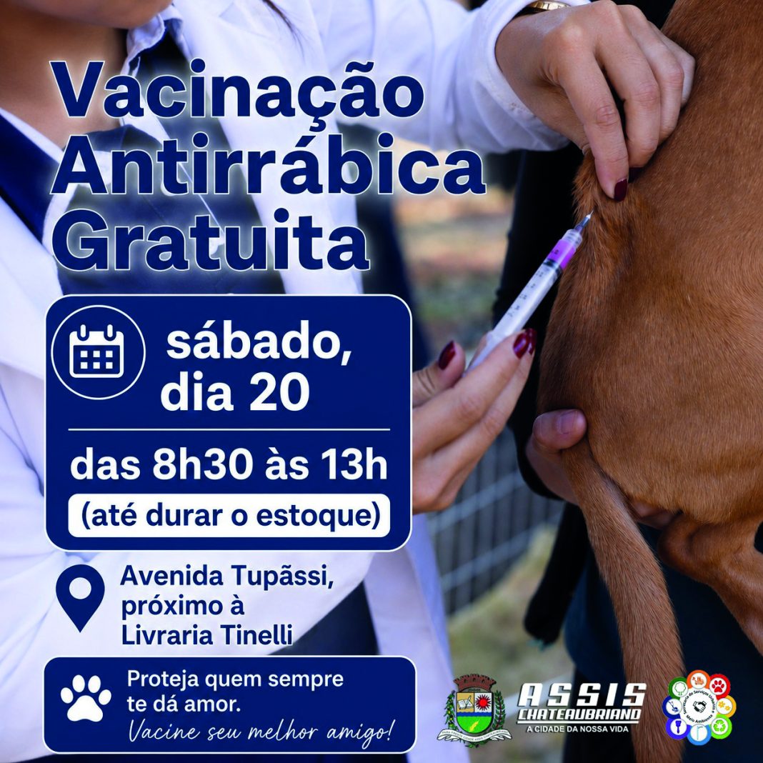 VACINAção ANTIRRABICA