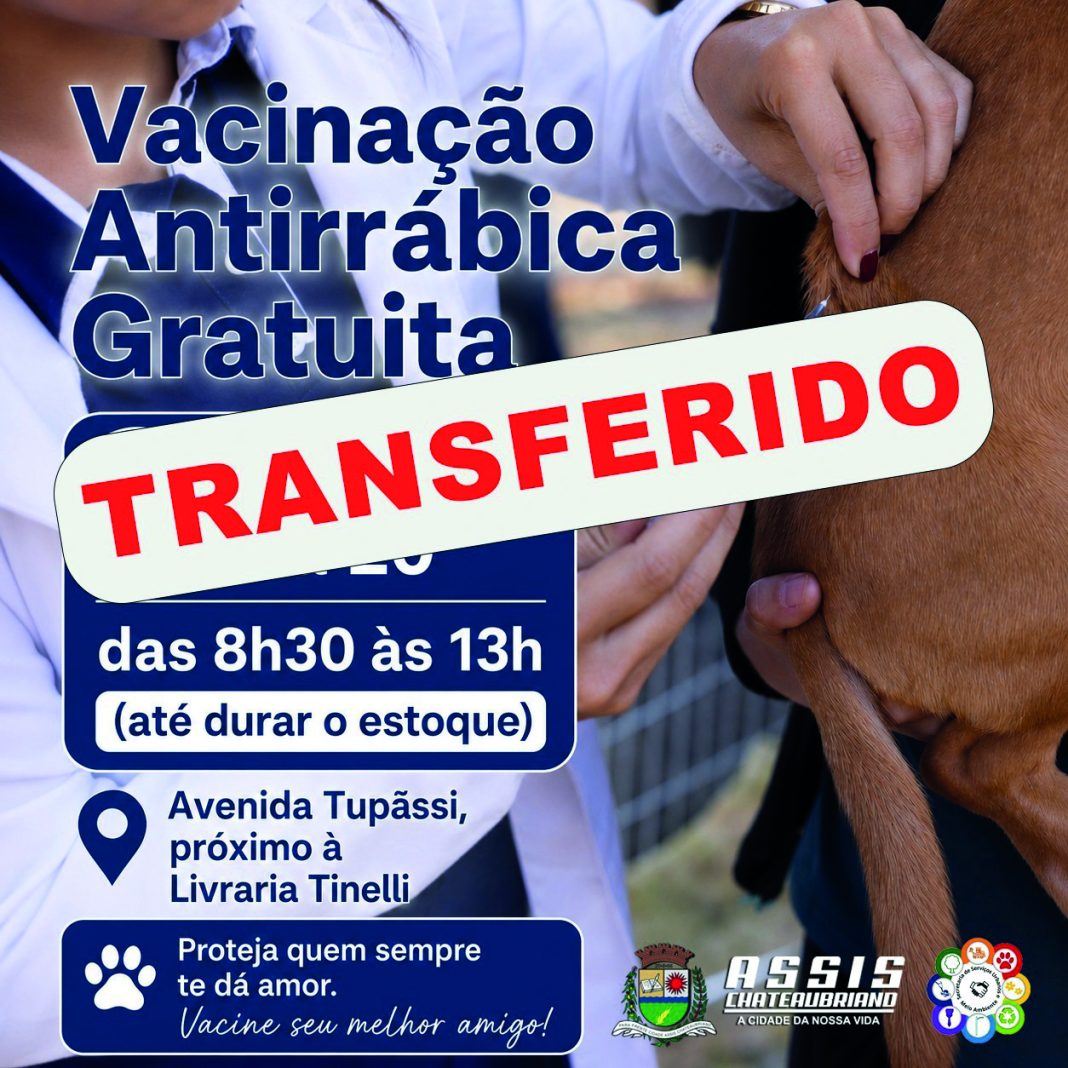 vacinação antirrábica