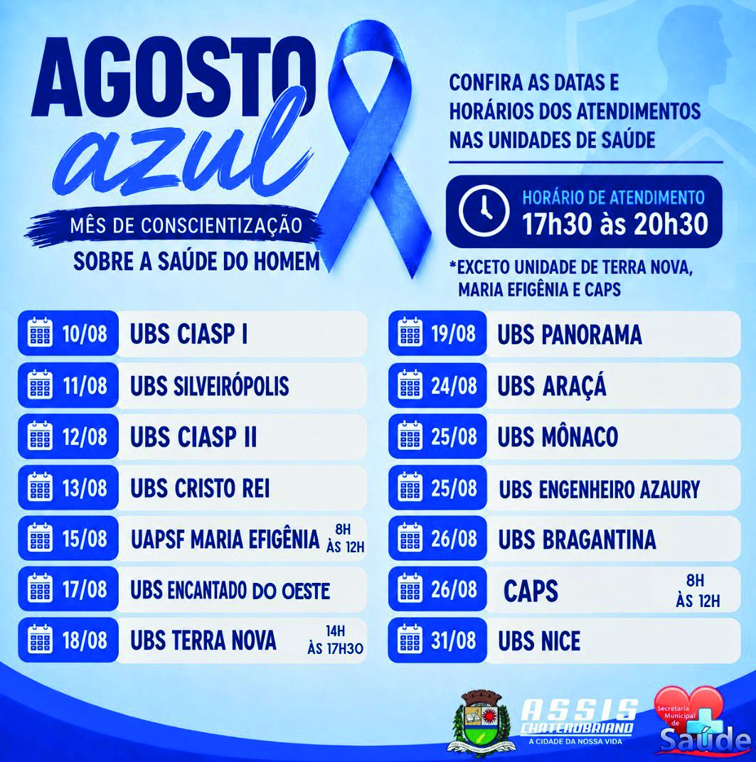 agosto azul