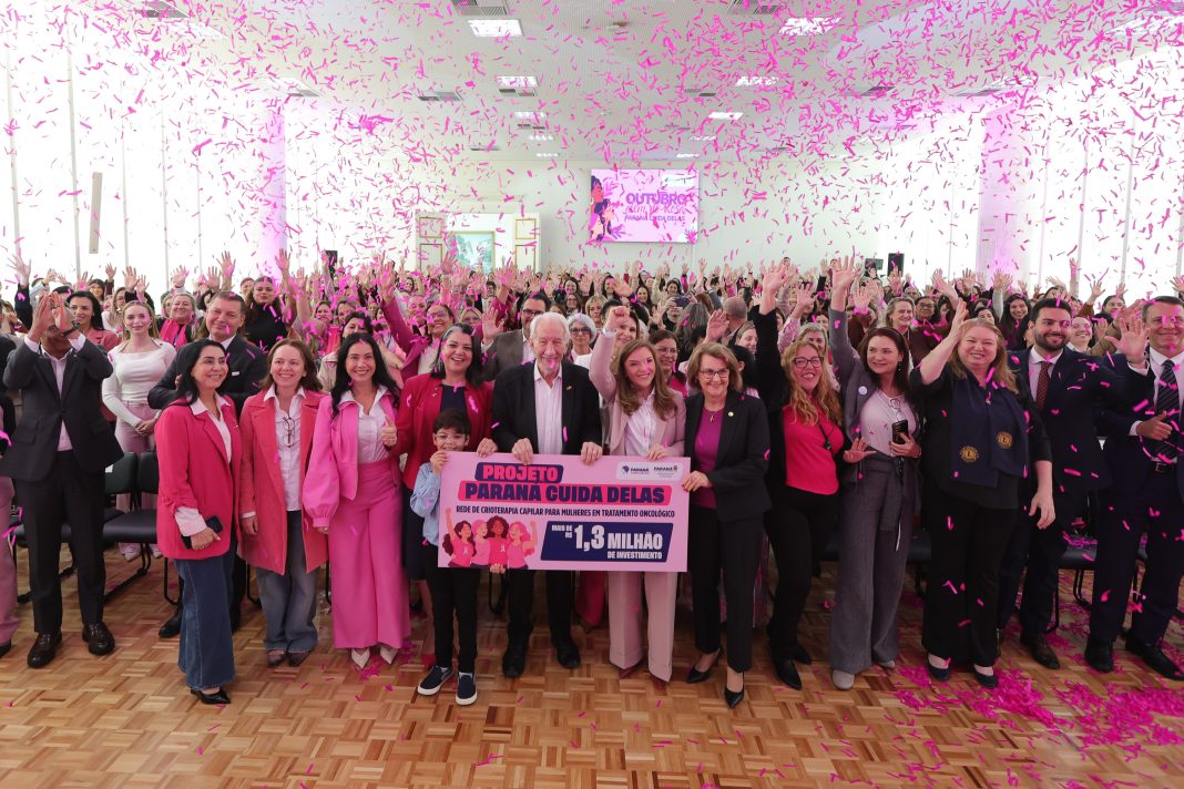 Estado lança Paraná Cuida Delas para resgatar autoestima de mulheres em tratamento de câncer Estado lança Paraná Cuida Delas para resgatar autoestima de mulheres em tratamento de câncer
