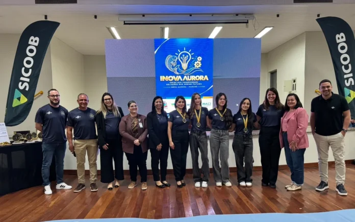 Com apoio do Sicoob Médio Oeste, Concurso Inova Aurora 2026 premia jovens talentos e projetos inovadores