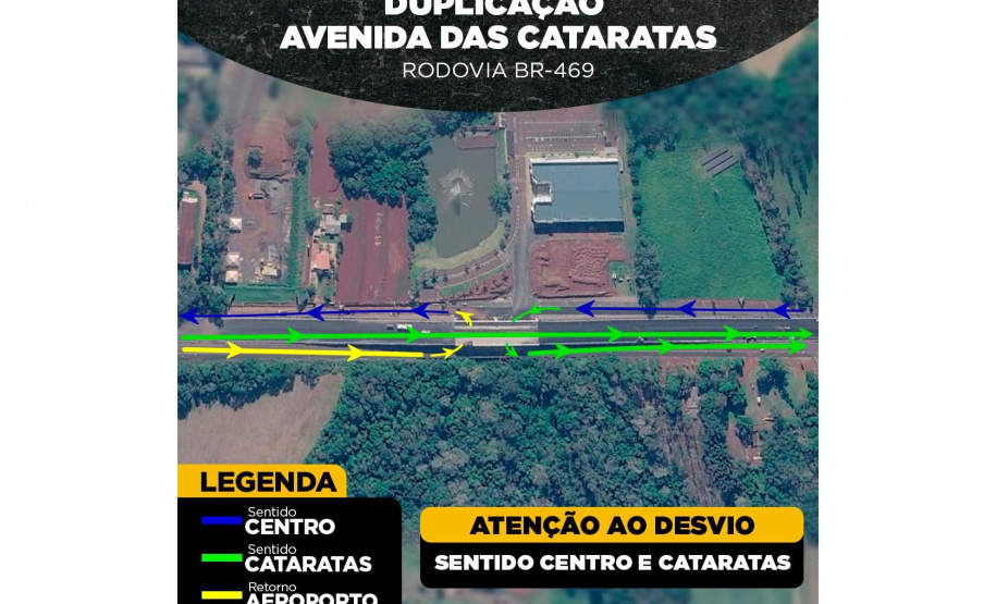Rodovia das Cataratas terá nova liberação de tráfego nesta sexta-feira Rodovia das Cataratas terá nova liberação de tráfego nesta sexta-feira